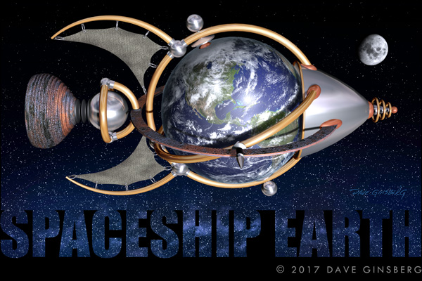 Spaceship Earth - Copyright © Dave Ginsberg